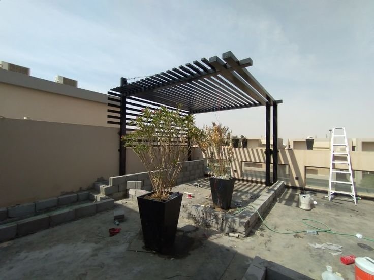 مظلات برجولات