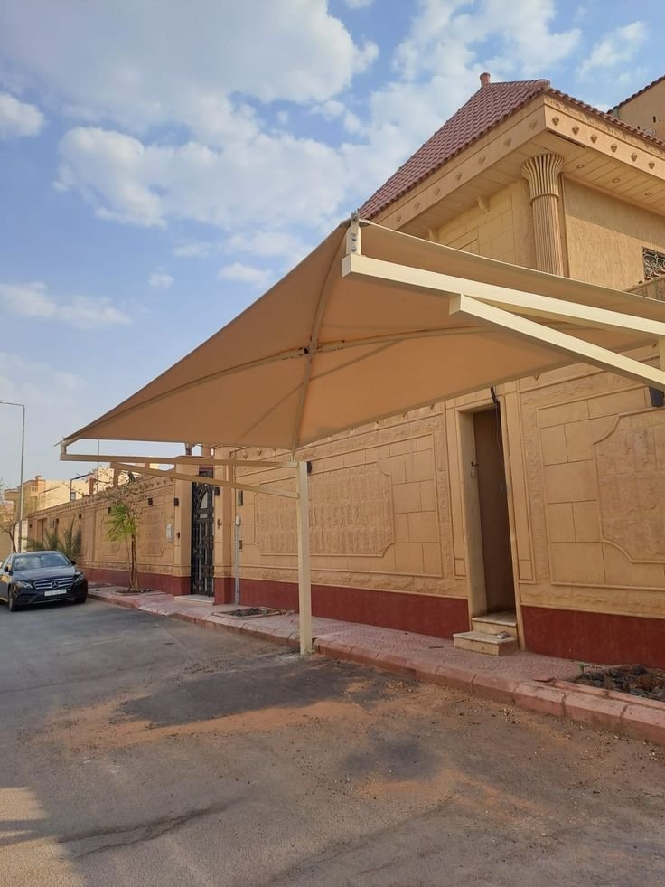 مظلات مواقف