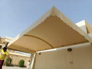 مظلات قماش 