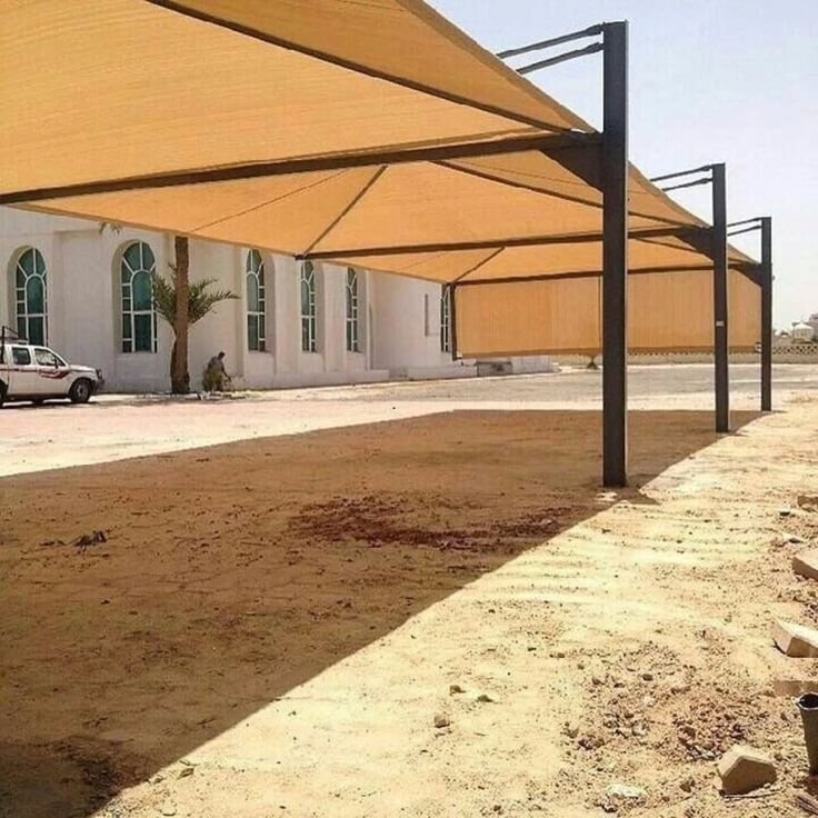 مظلات مواقف