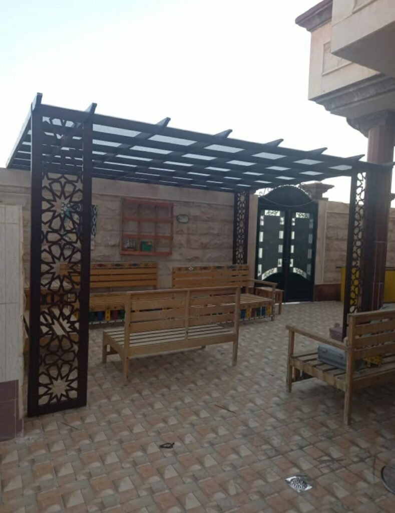 برجولات قص ليزر